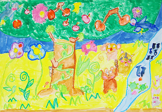 木の実あふれる森