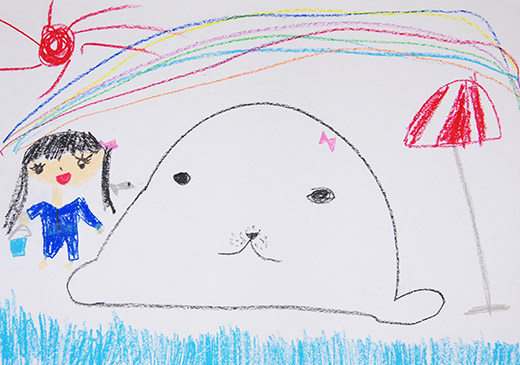 しぜんとアザラシ