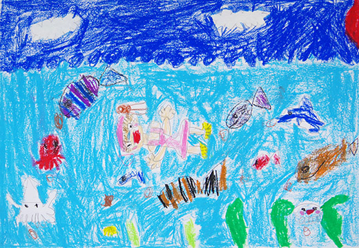 うみのなかにいる