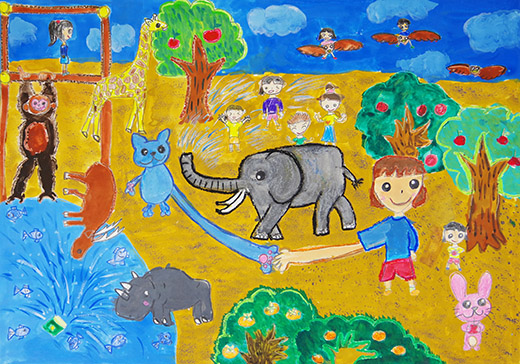 どうぶつとにんげんのパラダイス