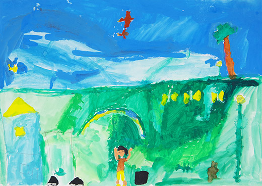 しぜんがいっぱいの水あそび