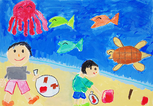 きれいになってみんなにっこり