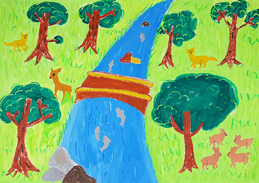 行ってみたいなこんな森