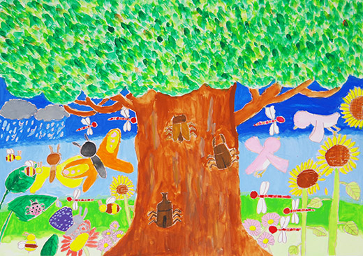 台風の後生命がキラキラしている