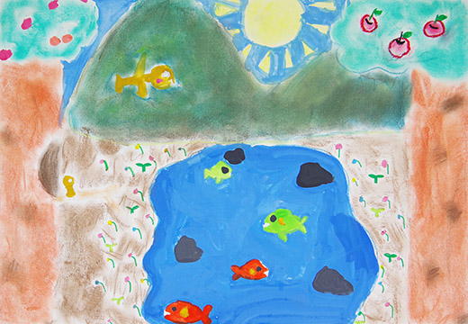 山のおくに自然いっぱい生き物いっぱい