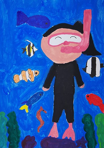 海の生きものたちとわたし