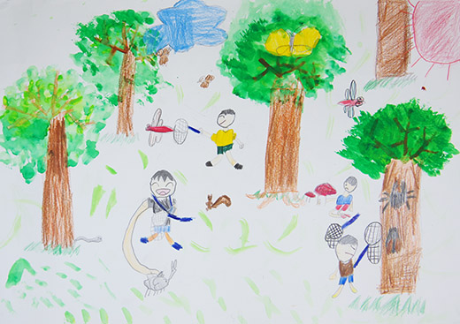 虫をいっぱいとろう