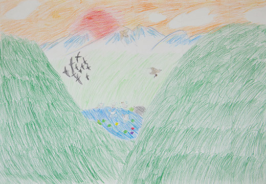 自然と緑と生き物と