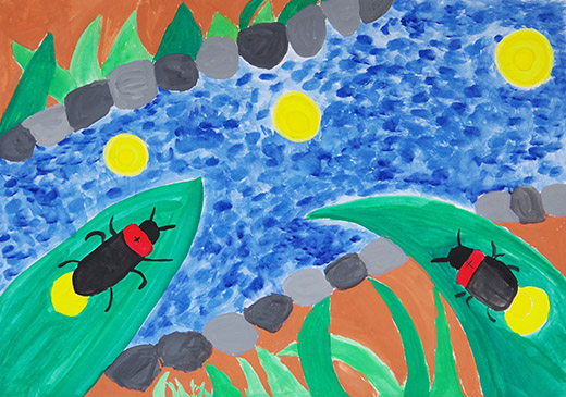 ほたるがいる町