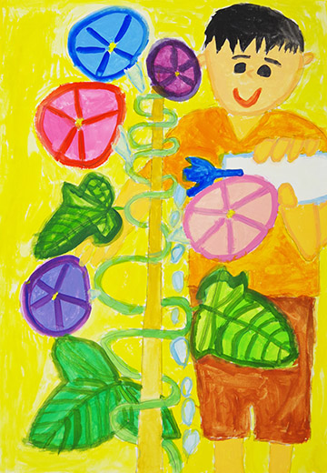 ぼくのあさがお