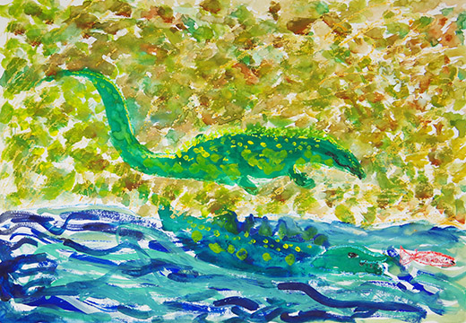 わにのいちにち