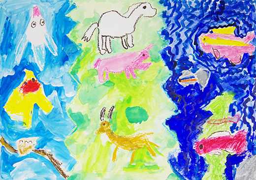 うみとそらとりくの生き物