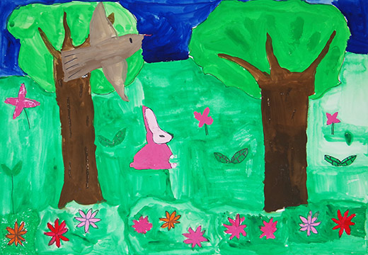 豊かな水と草と動物たち