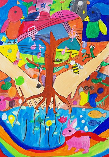 自然と生き物が奏でるメロディー