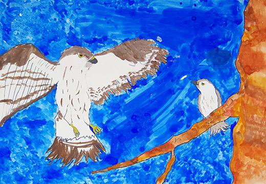 しあわせな親子