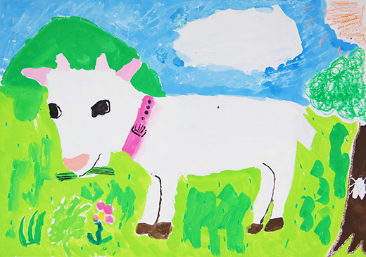 むしゃむしゃヤギさん