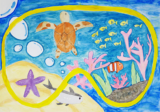 命あふれるきれいな海