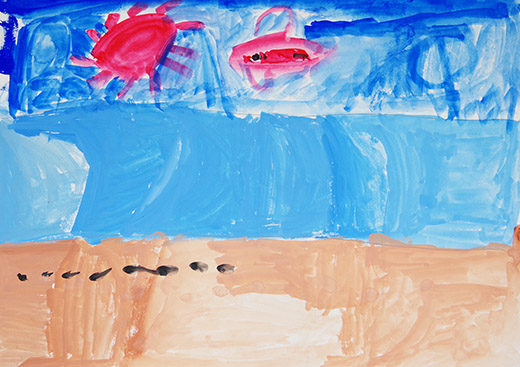 生き物がいない海