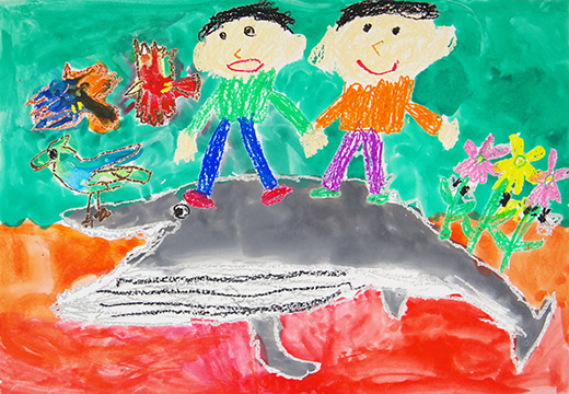 くじらとそらをとぶ