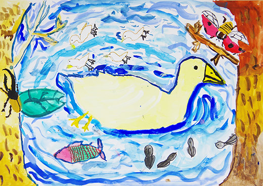 アヒルのおまつり