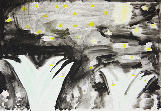 かがやくホタル