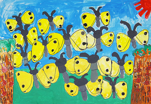 ひらひらちょうちょ