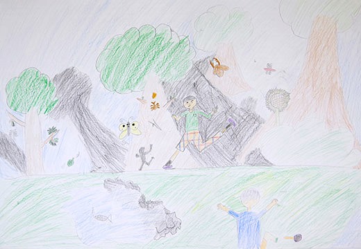 みんなが活動しているよ