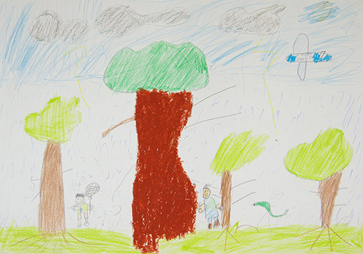 ヘビといっしょ