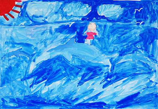 イルカとジャンプ