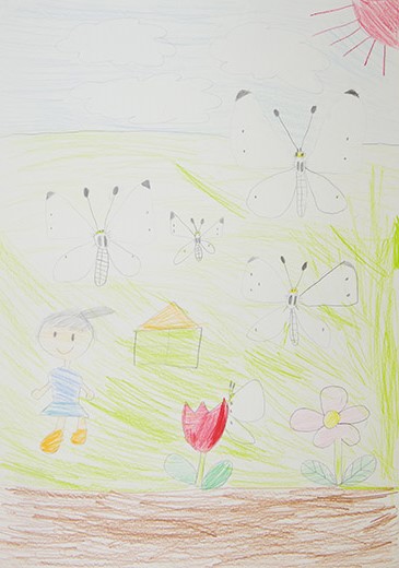 ちょうちょといっしょ