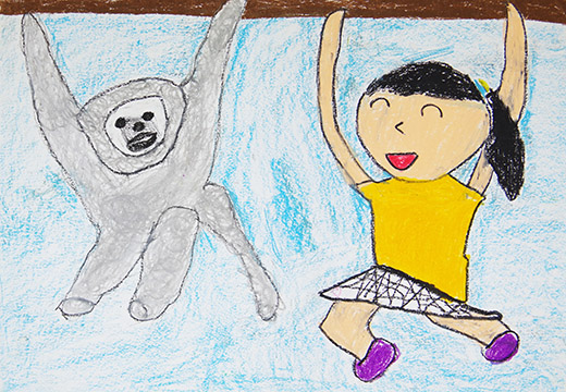 テナガザルとわたし