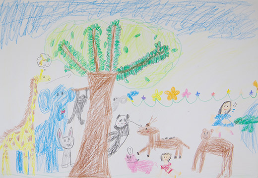 もりのなかのいきもの