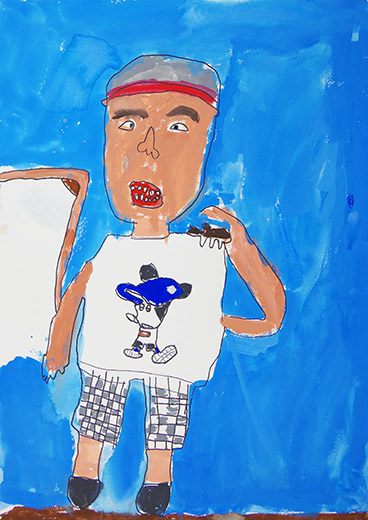 むしをつかまえたよ