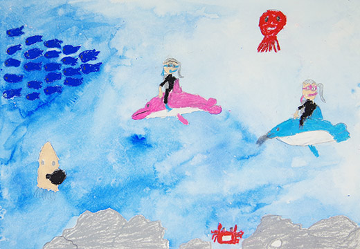 イルカと海にレッツゴー