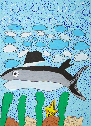 魚はいつも元気