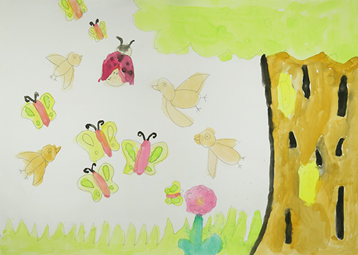 しぜんでくらす生きもの