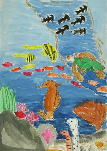 いろとりどりの海