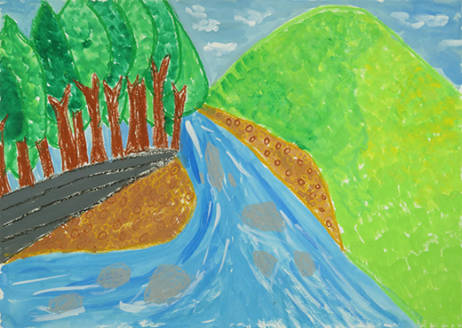 きれいな風けい