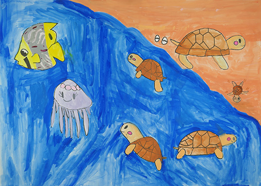 100年ごの海の生き物