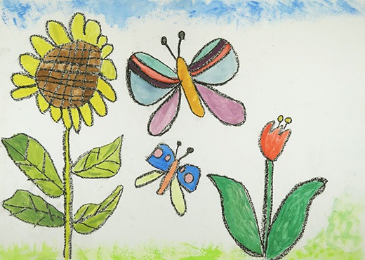 はなとちょうちょ