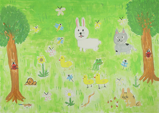 どうぶつがいっぱいな森