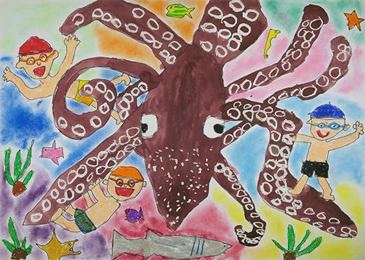 海とタコとぼくたちと