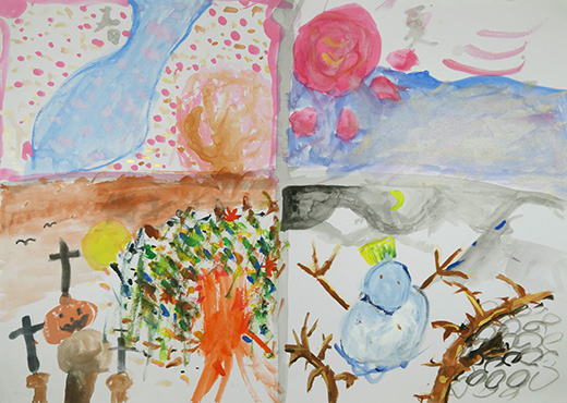 日本のはる・なつ・あき・ふゆ