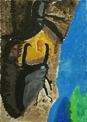 ぼくの大すきなクワガタムシとカブトムシ