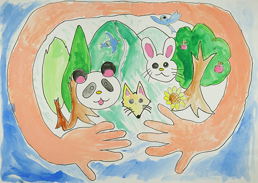 森や生きものをたいせつに