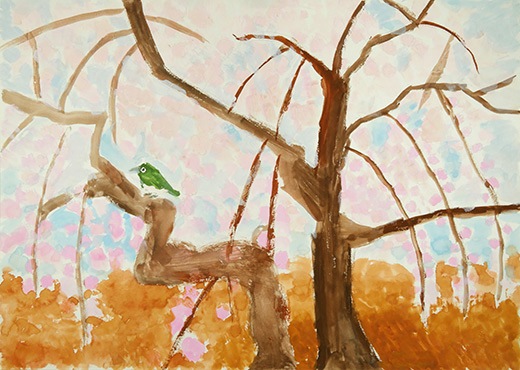 奥山田のしだれ桜