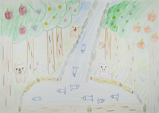 森と川の大自然