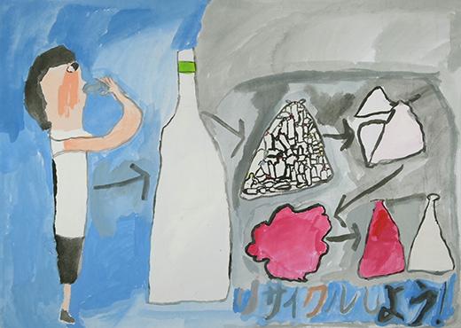 リサイクルでかんきょうにいい世界を作ろう