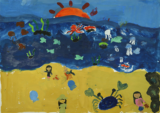 うみには生きものがいっぱい！！