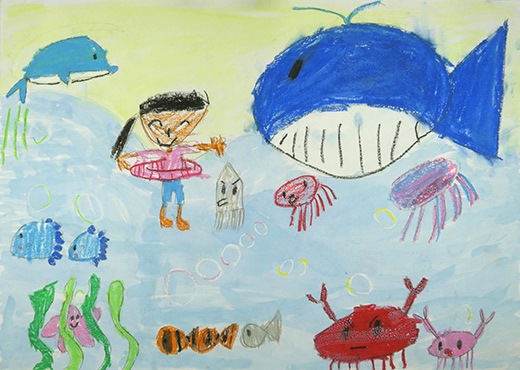 さかながいっぱいのうみ